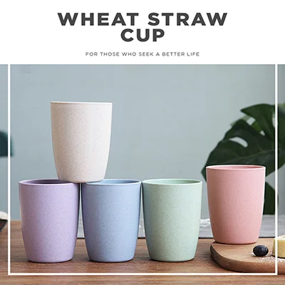 Gelas Wheat Straw Kopi Mug Cangkir Gandum Kokoh - Toko WhatsApp Murah, Toko Online WA, Toko Online WhatsApp TERMURAH!